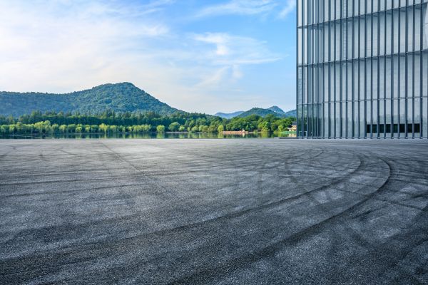 Industrial Asphalt Paving in Lima