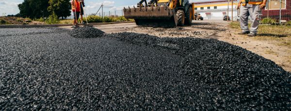 Asphalt Pad Installation in Lima