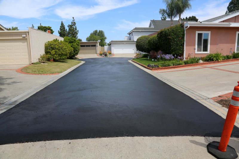 Fresh Asphalt Driveway